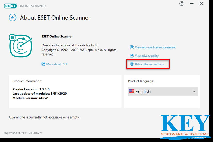 ESET Online Scanner - онлайн сканер вирусов » Key-Software.online ...